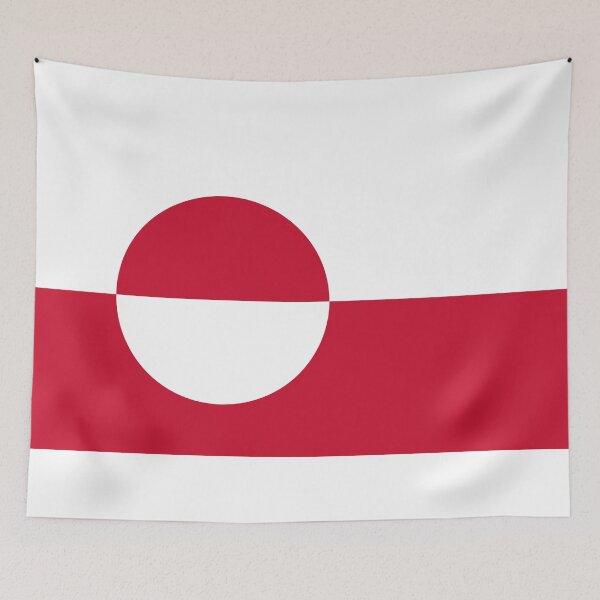 Item preview, Classic Greenland National Flag - Erfalasorput Pride designed and sold by NTGUILTY.