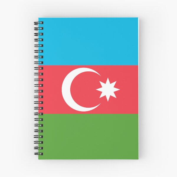 Item preview, Classic Azerbaijan National Flag - Land of Fire Pride designed and sold by NTGUILTY.