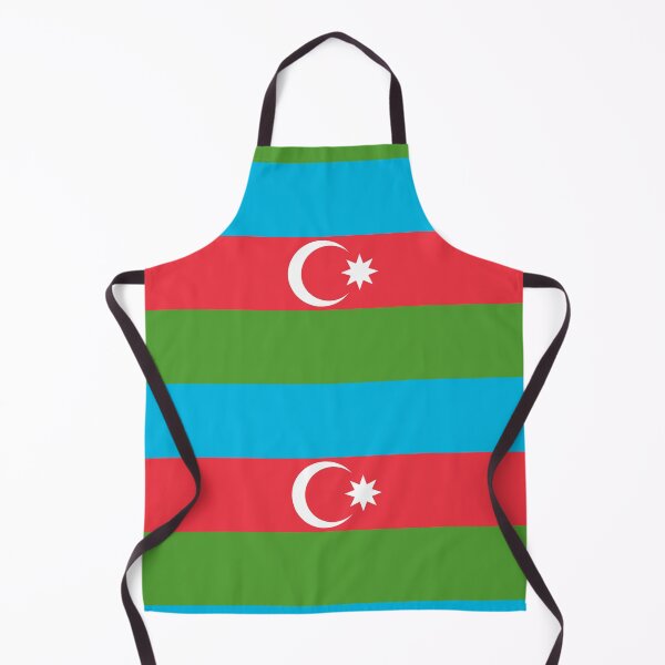 Item preview, Classic Azerbaijan National Flag - Land of Fire Pride designed and sold by NTGUILTY.