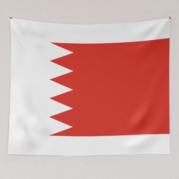 Item preview, Classic Bahrain National Flag - Kingdom of Bahrain Pride designed and sold by NTGUILTY.