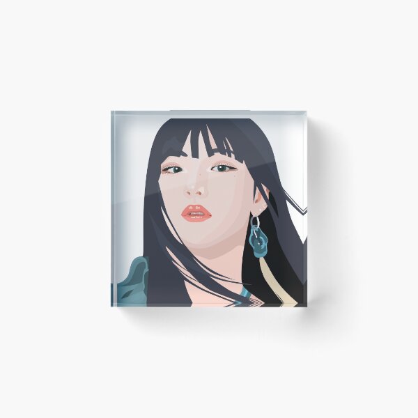 Item preview, Ruka of Babymonster in a stunning vector digital portrait. designed and sold by Aome22.