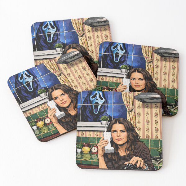 Item preview, Scream Neve Campbell scary (fan art) designed and sold by PopCultureAndStuff.