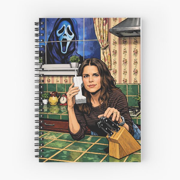 Item preview, Scream Neve Campbell scary (fan art) designed and sold by PopCultureAndStuff.