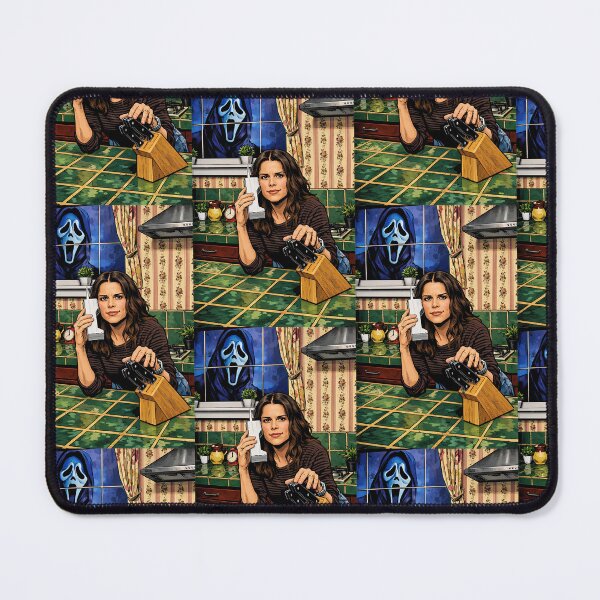Item preview, Scream Neve Campbell scary (fan art) designed and sold by PopCultureAndStuff.