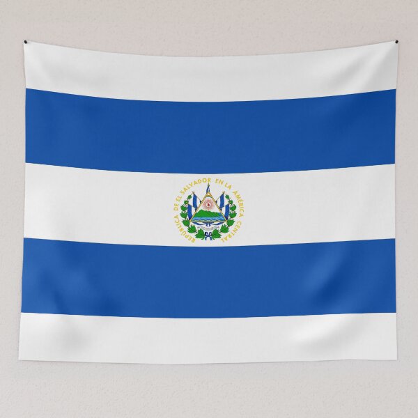 Item preview, Classic El Salvador National Flag - Republic of El Salvador Pride designed and sold by NTGUILTY.
