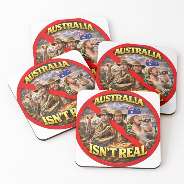 Item preview, Austraila Isn't Real  designed and sold by VervetMonkey.