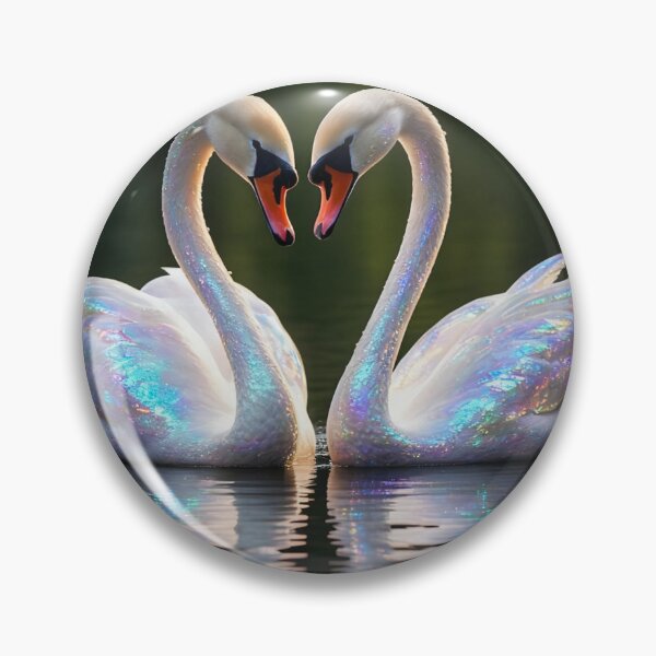 Item preview, Swans of Love: Symbol of Unity and Elegance designed and sold by Hipatye26.