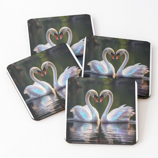 Item preview, Swans of Love: Symbol of Unity and Elegance designed and sold by Hipatye26.