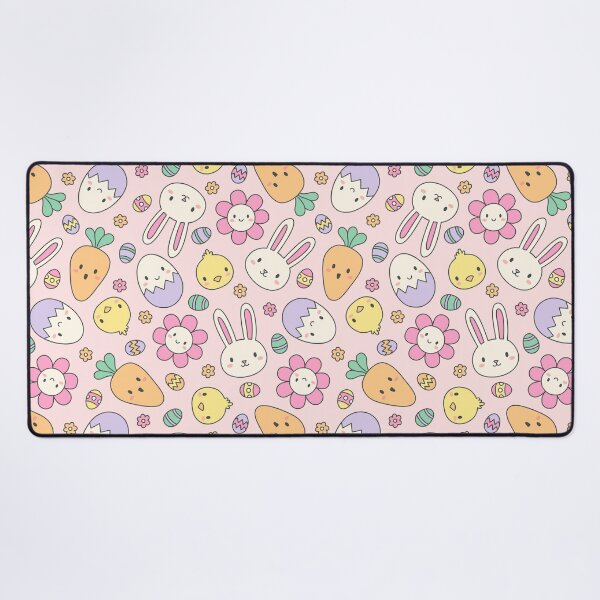 Item preview, Cute Kawaii Easter Seamless Pattern – Bunny, Chick, Carrot & Egg Pastel Design designed and sold by SimoesArtistry.