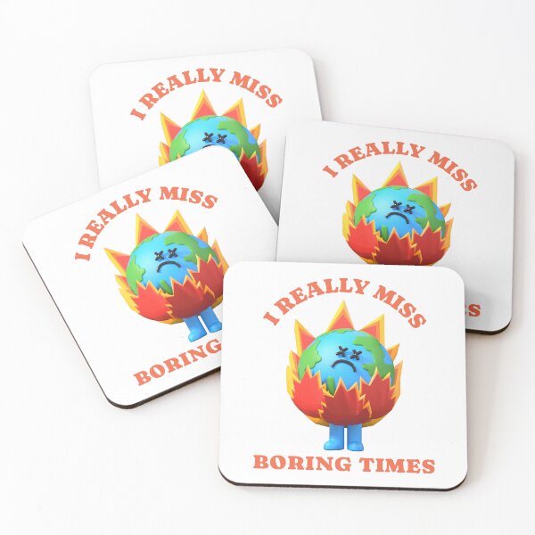 Item preview, I Really Miss Boring Times designed and sold by The Sporty Nerd.