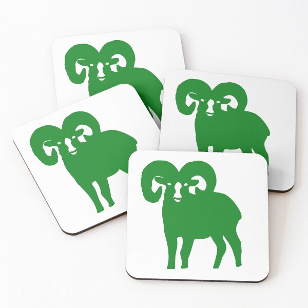 Item preview, Green Ram Zodiac Silhouette designed and sold by Theo86.