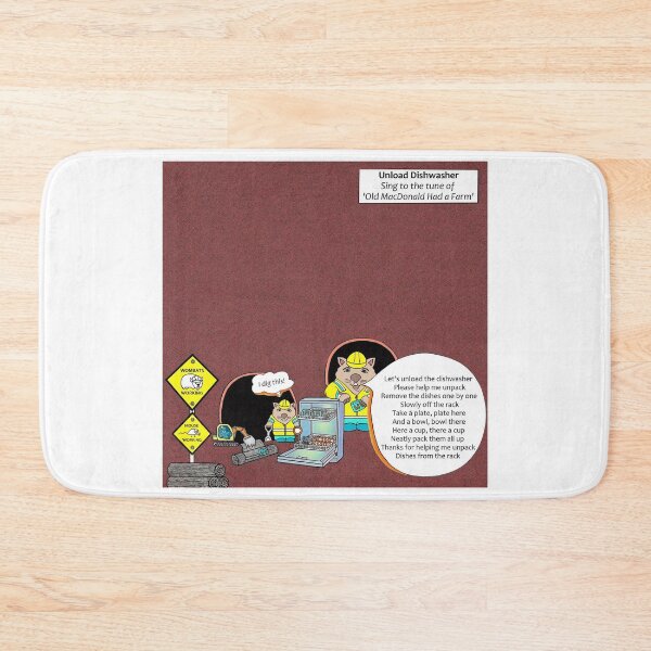 Item preview, Unload Dishwasher - Old MacDonald Had a Farm designed and sold by tuneinwithamy.