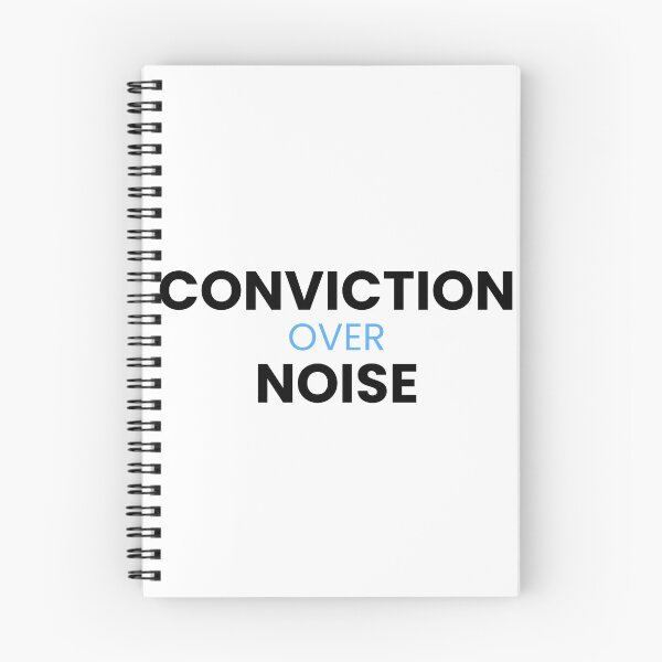 Item preview, CONVICTION OVER NOISE designed and sold by Conviction studio.