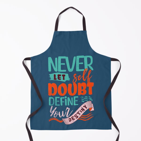 Item preview, Never Let Self Doubt Define Your Destiny Inspirational Quote designed and sold by NosandEdgy.