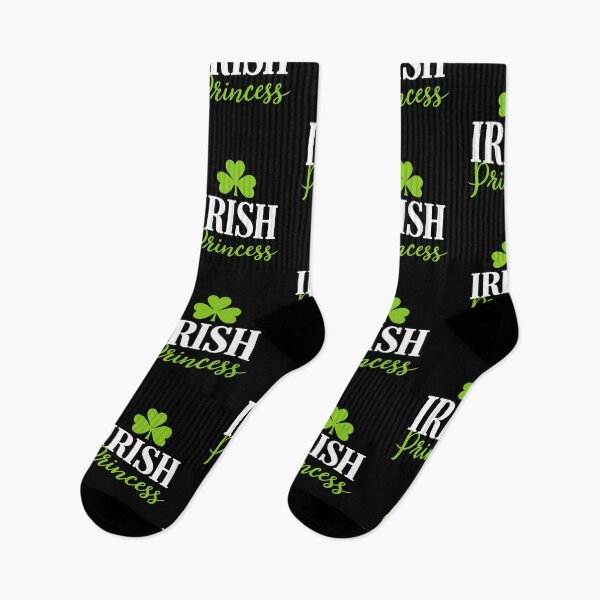 Item preview, Irish Princess Shamrock Typography – Cute St. Patrick’s Day Irish Pride Design for Women & Girls designed and sold by BrainBubbleArt.