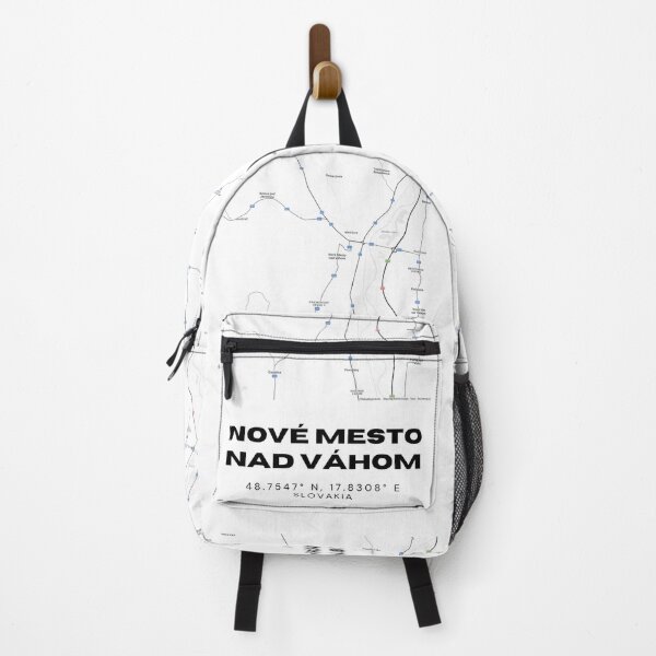 Item preview, Nové Mesto nad Váhom City Map – Minimalist Street Map of Nové Mesto nad Váhom designed and sold by RM-Journey.