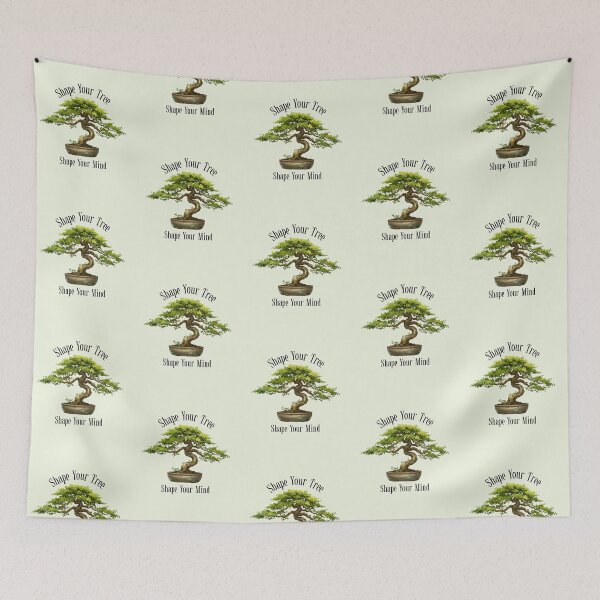Item preview, Shape Your Tree Shape Your Mind Bonsai designed and sold by Sachie's Studio.