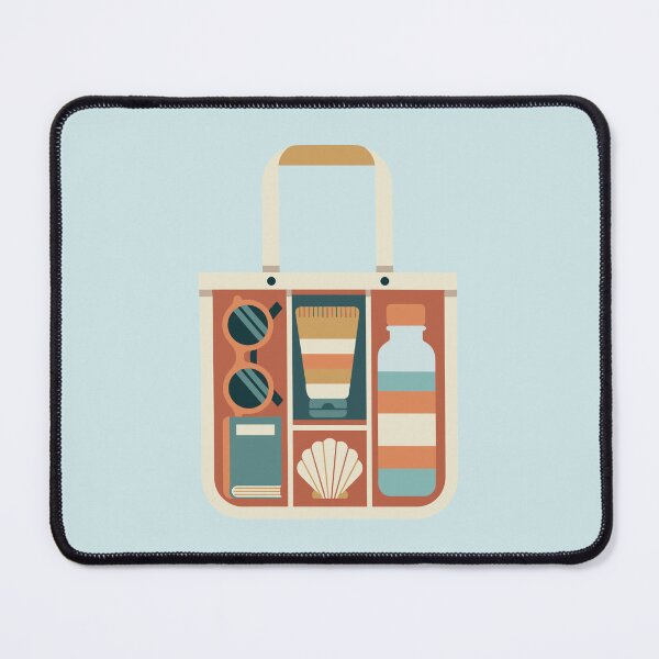 Item preview, Retro Beach Tote Summer Essentials designed and sold by American Spirit.