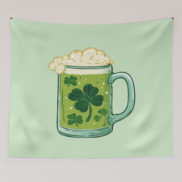 Item preview, Shamrock Beer designed and sold by Gkinoki.