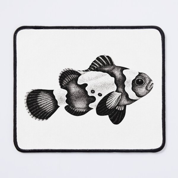 Item preview, Snowflake clownfish drawing designed and sold by LorenDowding.
