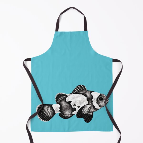Item preview, Snowflake clownfish drawing designed and sold by LorenDowding.