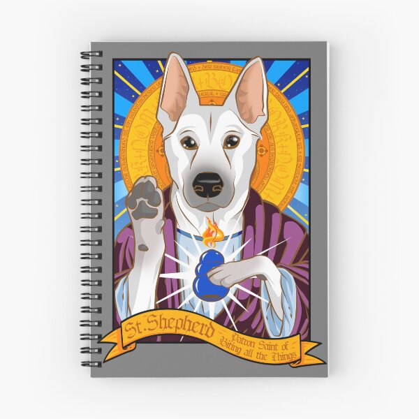 Item preview, St. Shepherd (White Version) designed and sold by malinoodle.