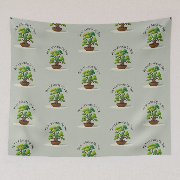 Item preview, The Art of Growing Tiny Trees Bonsai designed and sold by Sachie's Studio.