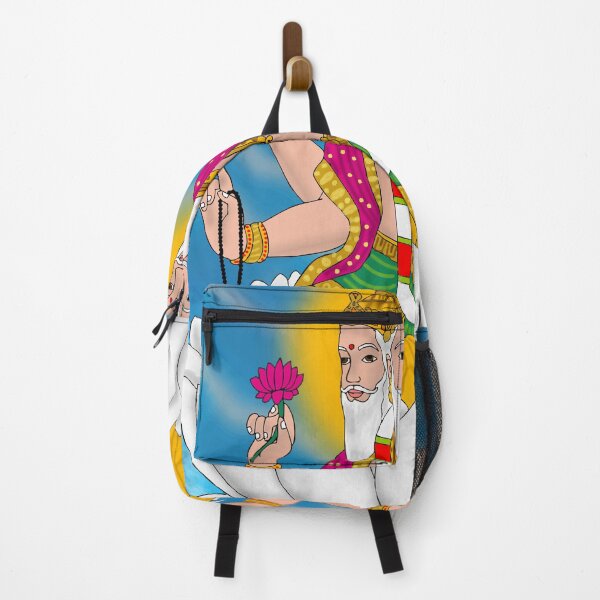 Item preview, Lord Brahma Illustration – Hindu Mythology Creator Deity Art designed and sold by Harshit_Digital_Arts.