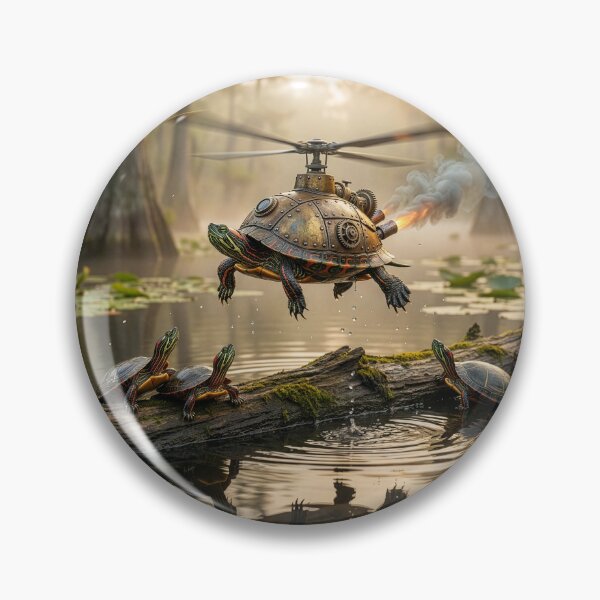 Item preview, Painted Turtle Helicopter designed and sold by Tridentulus.