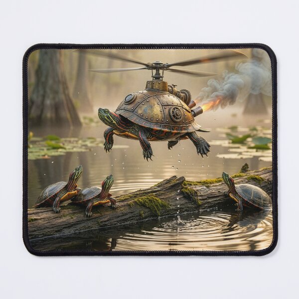 Item preview, Painted Turtle Helicopter designed and sold by Tridentulus.