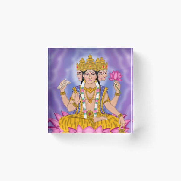 Item preview, Lord Brahma Digital Art – Hindu Sacred Creator Illustration designed and sold by Harshit_Digital_Arts.