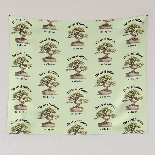 Item preview, The Art of Stillness Bonsai designed and sold by Sachie's Studio.
