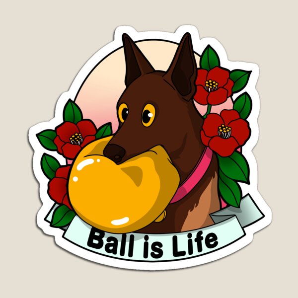 Artikelvorschau, Ball ist Leben entworfen und verkauft von malinoodle.
