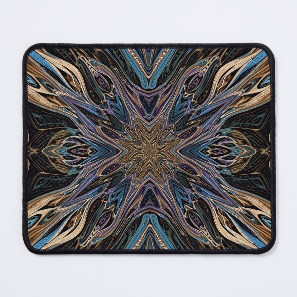 Item preview, Lithographic Starburst: Topographical Azure Flux designed and sold by mxztar.