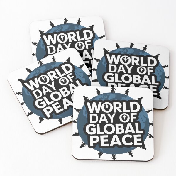 Item preview, World Day of Global Peace – Unity, Love and Harmony designed and sold by GreenArtMA.