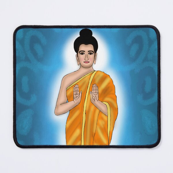 Item preview, Buddha Meditation Art – Peaceful Spiritual Illustration designed and sold by Harshit_Digital_Arts.