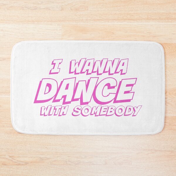 Item preview, I Wanna Dance With Somebody Retro Pink T-Shirt designed and sold by PrintAtelier.