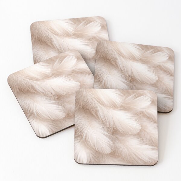 Item preview, Soft Angelic White Feathers designed and sold by Nine Lives Studio.