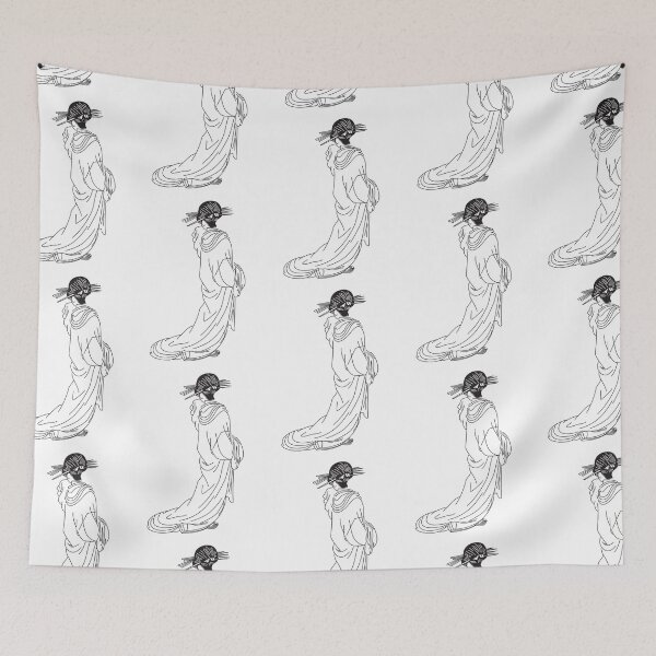 Item preview, geisha designed and sold by close-up.biz.