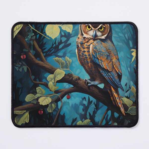 Item preview, Nite Owl: Guardian of the Forest designed and sold by Hipatye26.