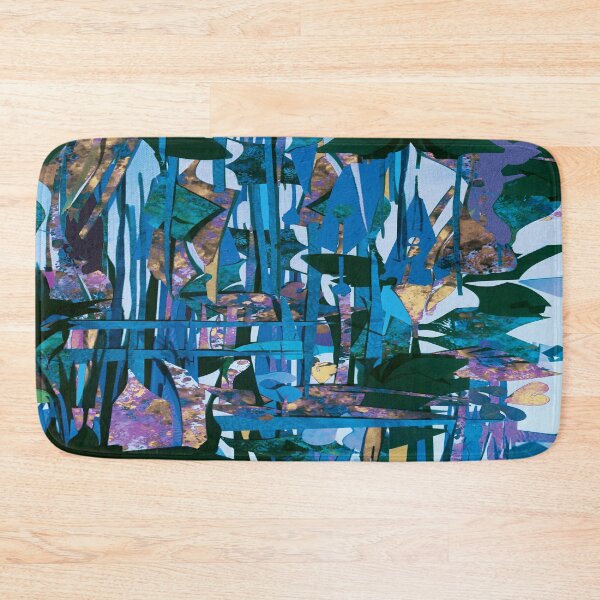 Item preview, Blue Jay- Abstract Painted Collage designed and sold by adel8ide.