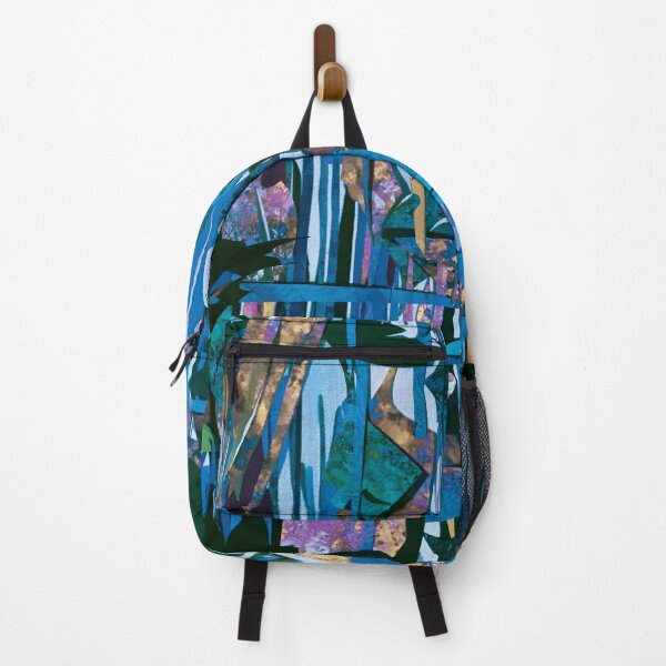 Item preview, Blue Jay- Abstract Painted Collage designed and sold by adel8ide.