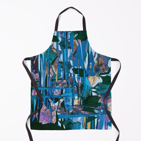 Item preview, Blue Jay- Abstract Painted Collage designed and sold by adel8ide.