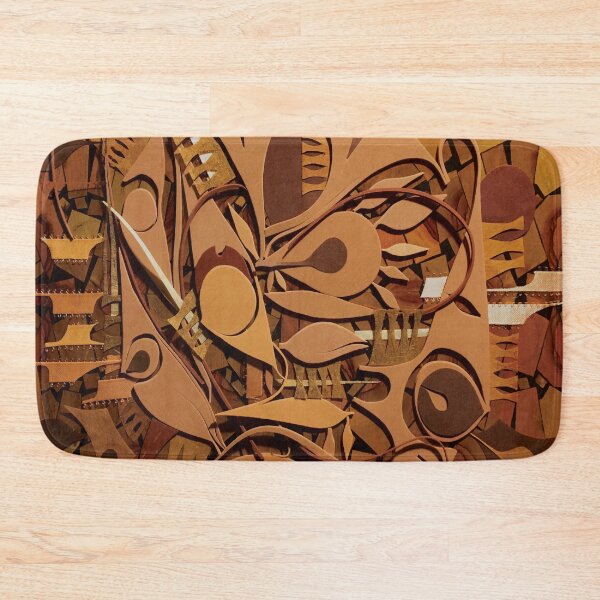 Item preview, Burnt Umber Fantasy Mosaic  designed and sold by adel8ide.
