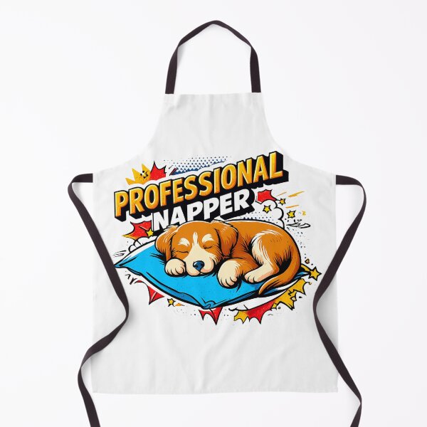 Item preview, Professional Napper Cute Dog Sticker designed and sold by Mystic Wild Studio.