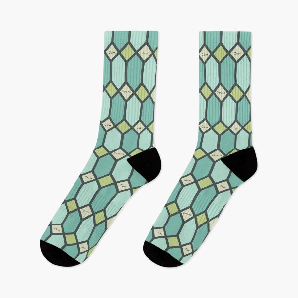 Item preview, Aquamarine Hexagon designed and sold by lifeinspired4u.