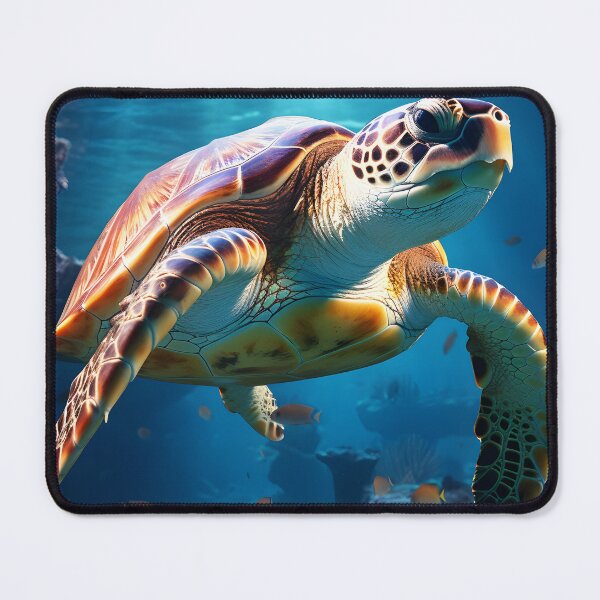 Item preview, Sea Turtle: Illuminated Ocean Treasure designed and sold by Hipatye26.