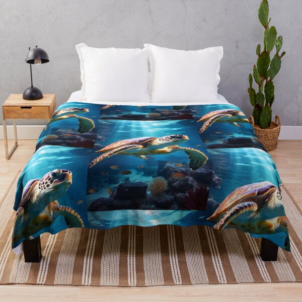 Item preview, Sea Turtle: Illuminated Ocean Treasure designed and sold by Hipatye26.