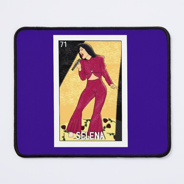 Item preview, La Cantante Lotería Art Selena Singer designed and sold by Keeping Art Heavenly.