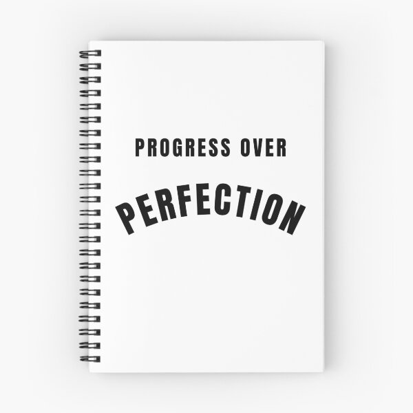 Item preview, Progress Over Perfection Quote designed and sold by Bongsheila.